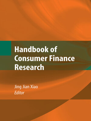 cover image of Handbook of Consumer Finance Research